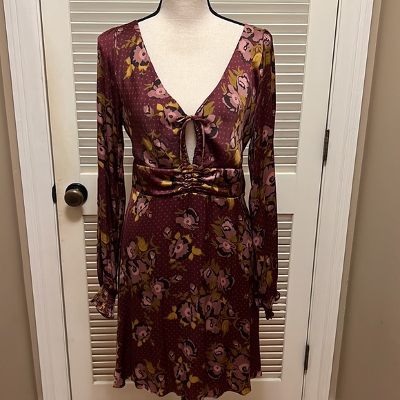 34. Free People Morning Light Minidress in Purple - Picture 4 of 17